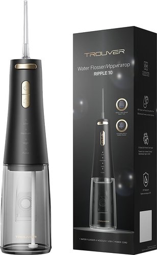 Ирригатор  Trouver Ripple 10 water flosser Black AWF14A