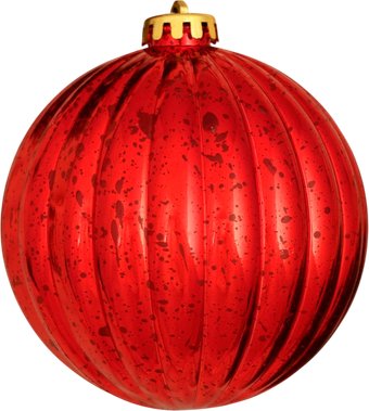 Елочная игрушка Зимнее волшебство Винтаж 9510413 (красный)