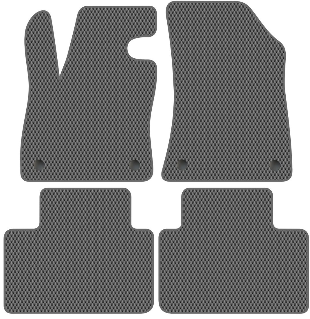 

Комплект ковриков для авто Alicosta Infiniti QX50 I (suv) 2017 - 2020 (серый, ромб)