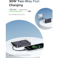 Внешний аккумулятор Ugreen MagFlow PB773 10000mAh (серый)