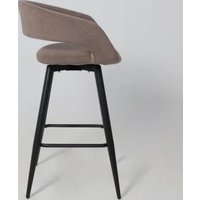 Стул с подлокотниками Мамадома Barny-R 700 (b05 Latte Lux/черный)