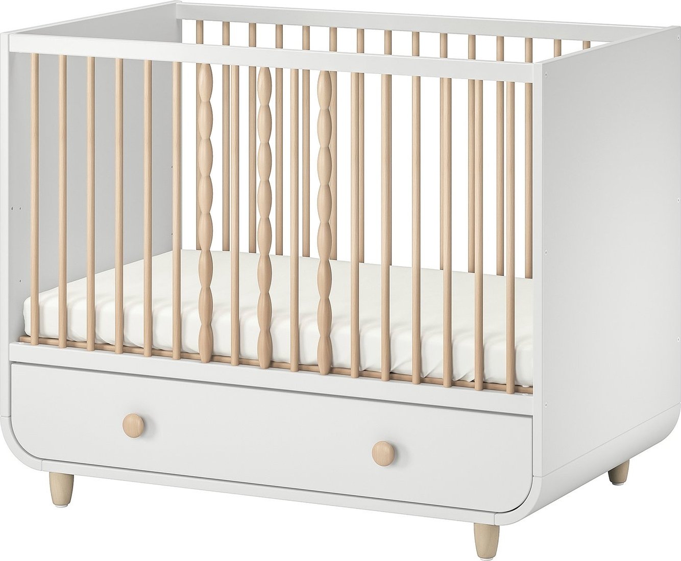 Классическая детская кроватка Ikea Myllra 90483584