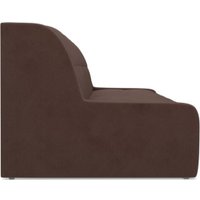 Диван Мебель-АРС Аккордеон Барон №6 ППУ 120x200 (велюр молочный шоколад НВ-178/13)