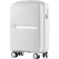 Чемодан-спиннер Wings 181-04 56 см (белый)