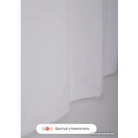 Шторка-занавеска для ванны Home One Linen 180x200 412877 (белый)