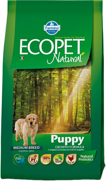 

Сухой корм для собак Farmina Ecopet Natural Puppy Medium 12 кг