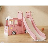 Горка Sundays Автобус WJ-A10038 (розовый)