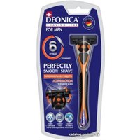 Бритвенный станок Deonica For Men 6 лезвий, 1 сменная кассета