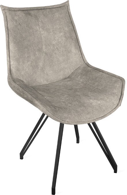

Стул Трия Тейлор К4 исп. 2 (черный муар/микровелюр Wellmart Dark Beige)
