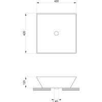 Умывальник Lavinia Boho Bathroom Sink Slim 33311114