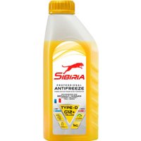 Антифриз Sibiria G-11 -40 желтый 1кг
