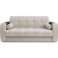 Диван Мебель-АРС Аккордеон Барон №3 ППУ 180x200 (бархат бежевый Star Velvet 6 Light Beige)