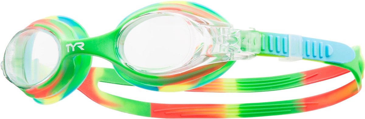 

Очки для плавания TYR Kids Swimple Tie Dye LGSWTDM/307 (зеленый/оранжевый)