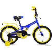 Детский велосипед Forward Crocky 16 2022 (синий/желтый)