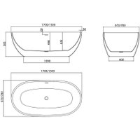 Ванна Grossman GR-2403 Classic 150x78