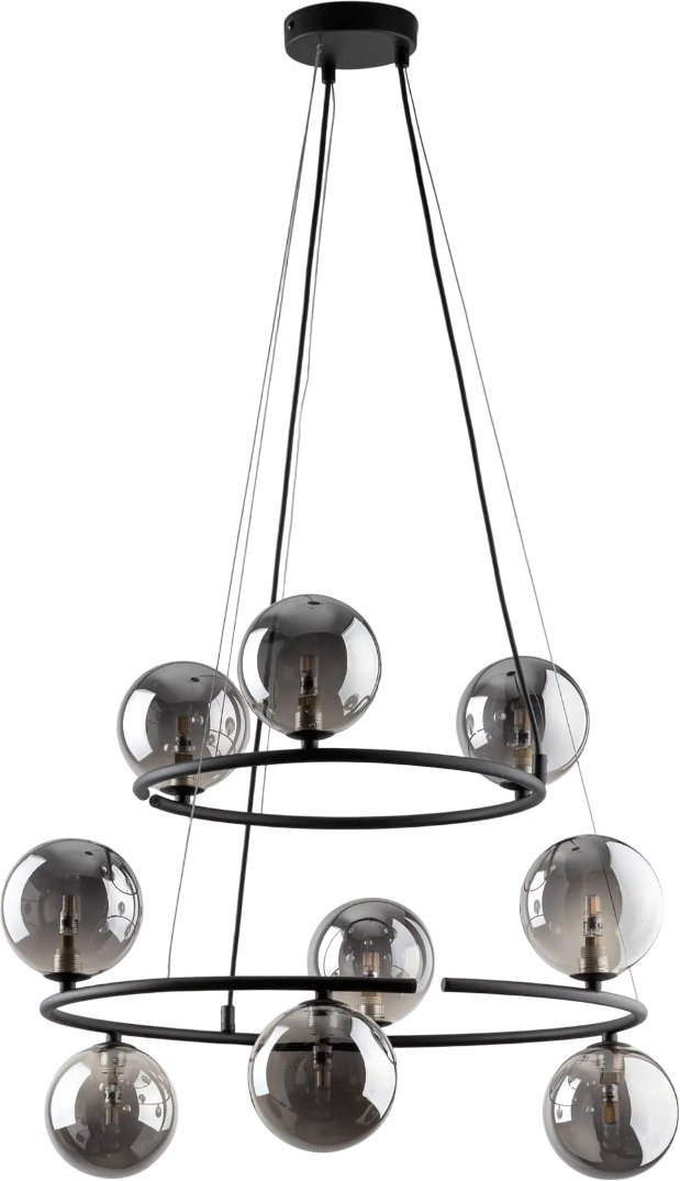 Подвесная люстра TK Lighting Anabelle 6845 (черный)