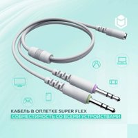 Наушники IO by Red Square Graphite v2 (бирюзовый/белый)