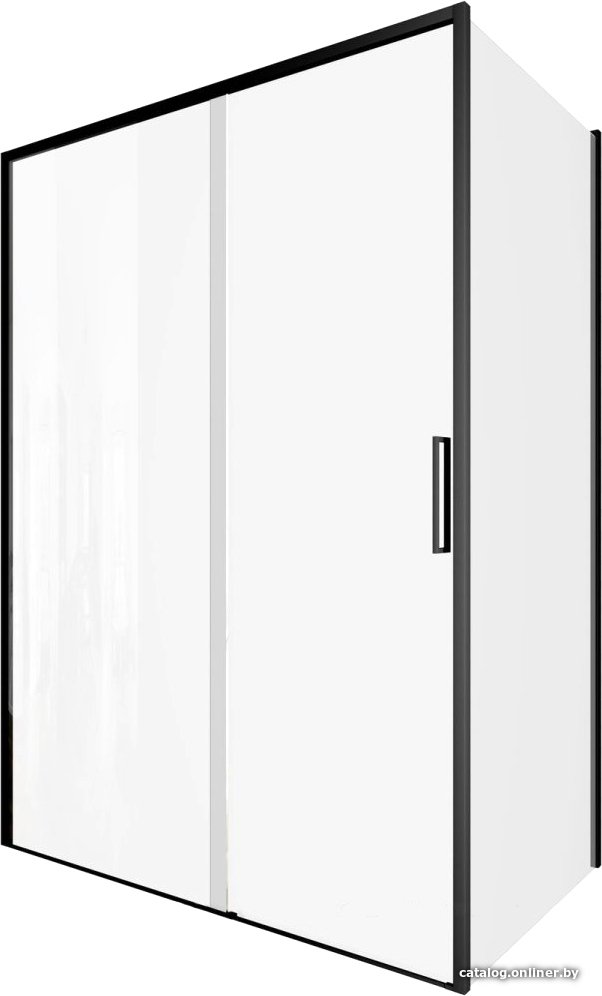 Душевой уголок Aquanet Pleasure Evo 140 AE65-140x80-BT (черный анодированный)