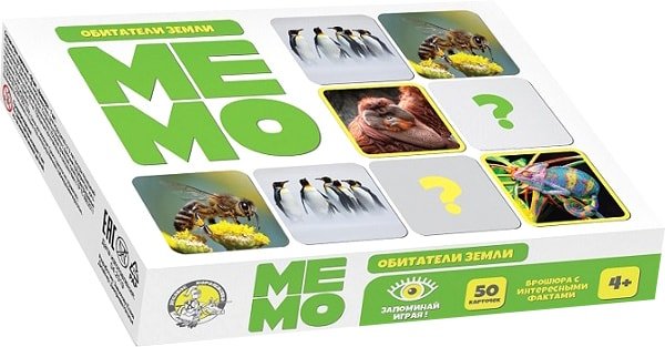 

Настольная игра Десятое королевство Мемо. Обитатели земли 03592