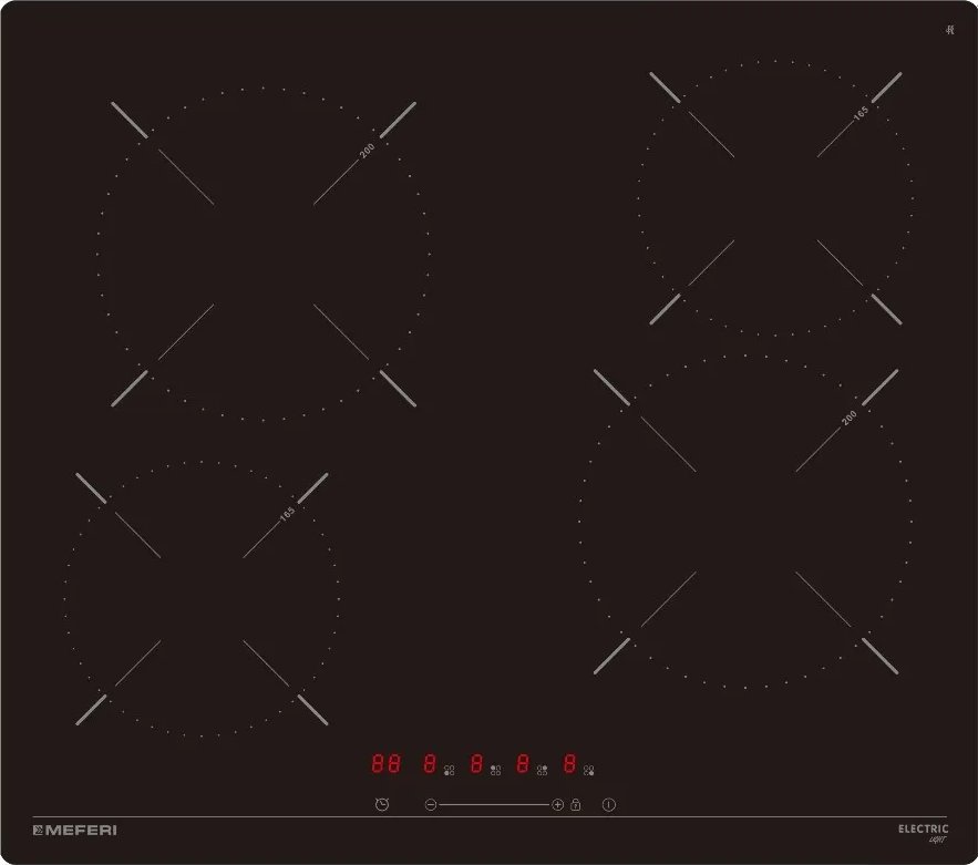 

Варочная панель Meferi MEH604BK Light