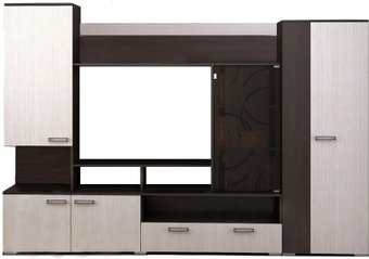 Стенка Стендмебель Сиена (дуб белфорт/венге)