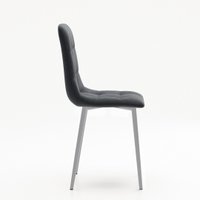 Стул Табурет Чили (бренди 26 каркас белый)