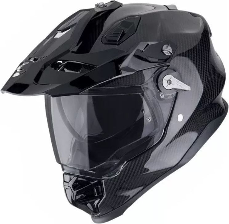 

Мотошлем Scorpion Exo Adf-9000 Carbon Air Solid (р. L, карбон)