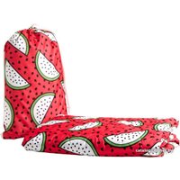 Полотенце Сирень Необычный арбуз 4999119 (красный)