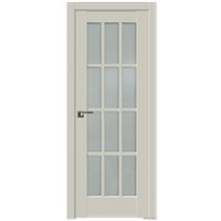 Межкомнатная дверь ProfilDoors 102U L 70x200 (магнолия сатинат, стекло матовое)