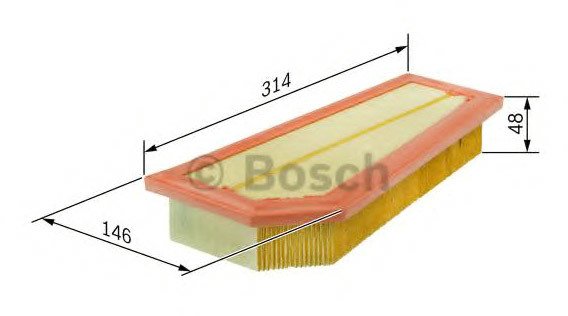 

Воздушный фильтр Bosch F026400134
