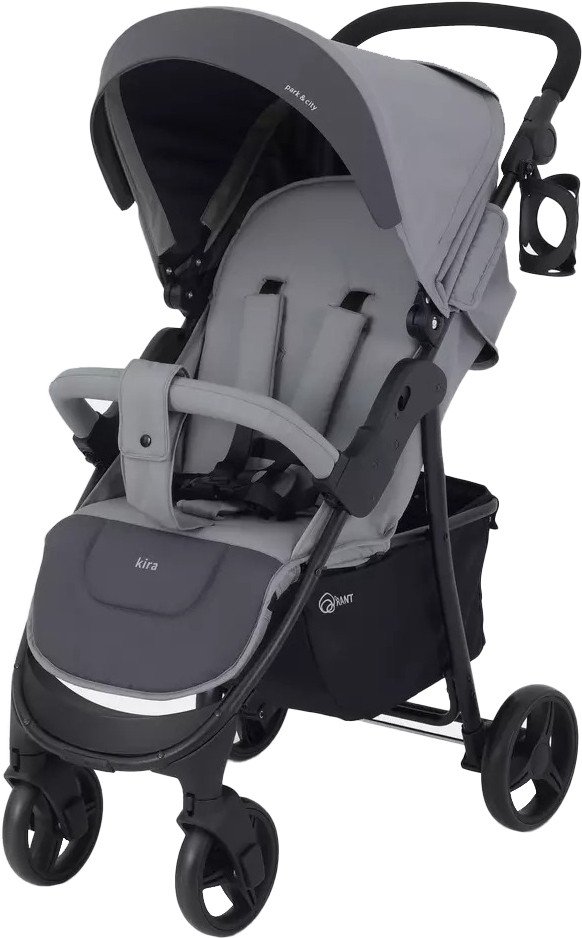 

Коляска прогулочная «книга» Rant Kira Basic 2024 RA090 (grey)