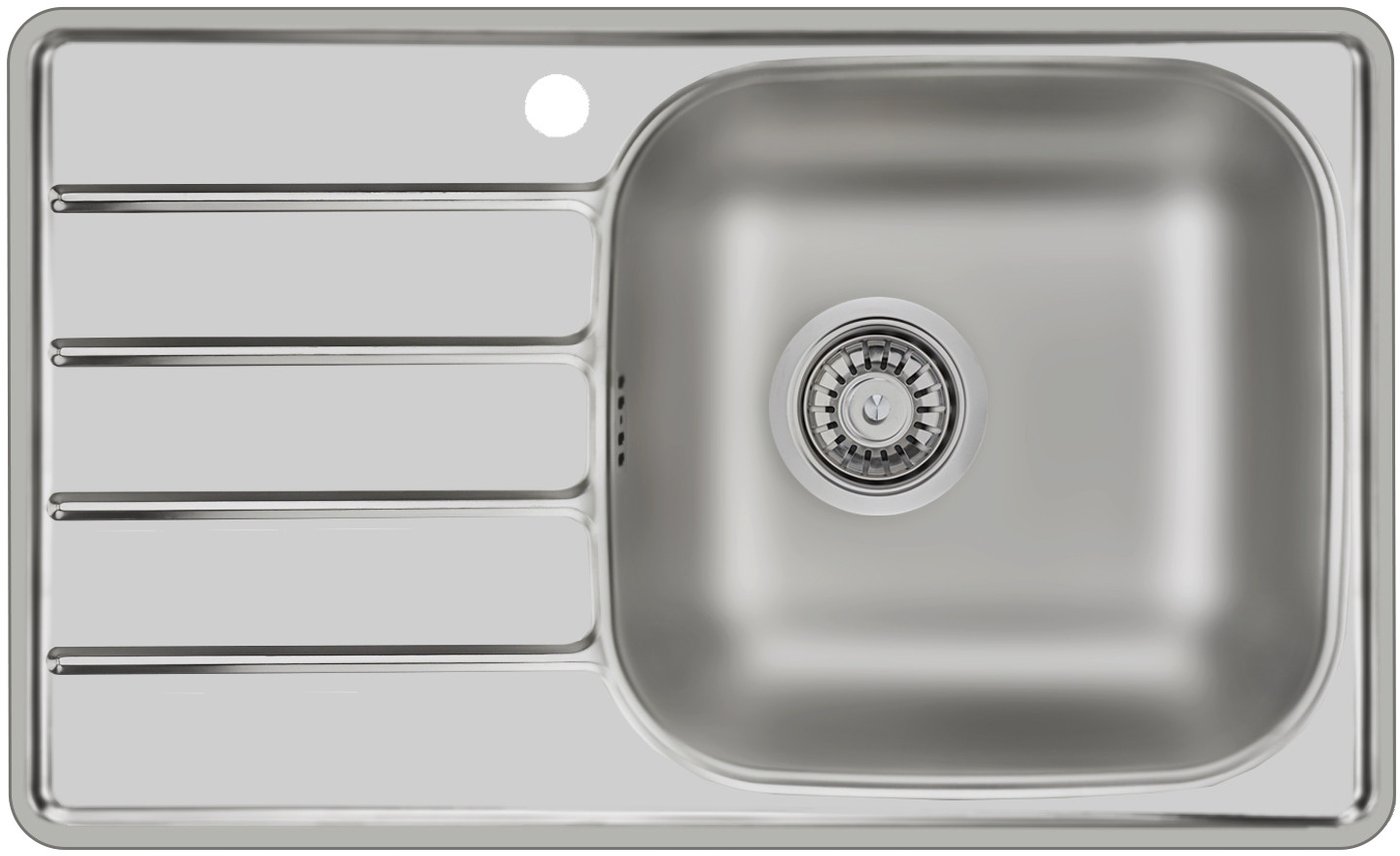 

Кухонная мойка Ukinox Гранд GRM780.480-GT6K 1R (с сифоном S701 )