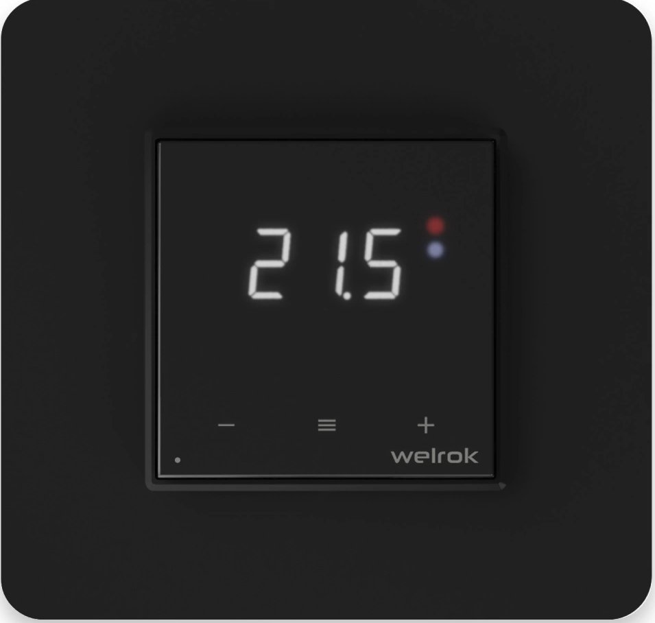 

Терморегулятор Welrok oz bk Wi-Fi (черный)
