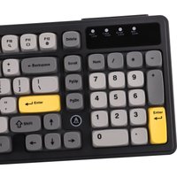 Клавиатура Ajazz AF98 Wired (черный/серый/желтый)