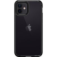 Чехол для телефона Spigen Ultra Hybrid для iPhone 12/iPhone 12 Pro ACS01703 (черный)