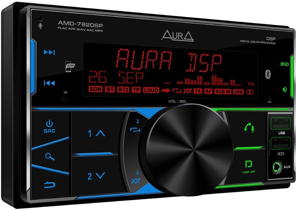

USB-магнитола Aura AMD-782DSP