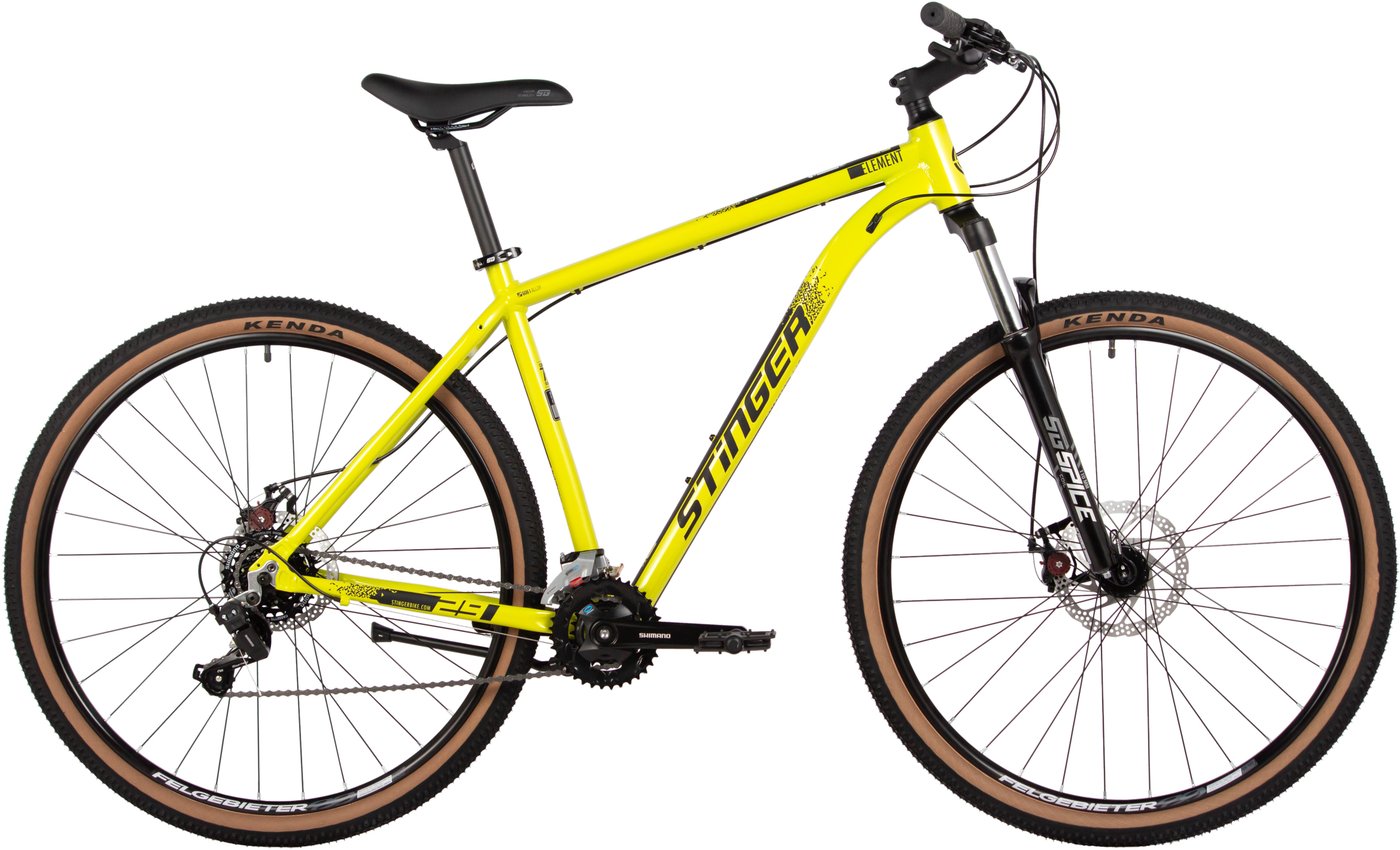 Велосипед Stinger Element 29 L 2025 (зеленый)