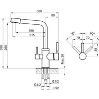 Смеситель Granula GR-2015 (алюминиум)