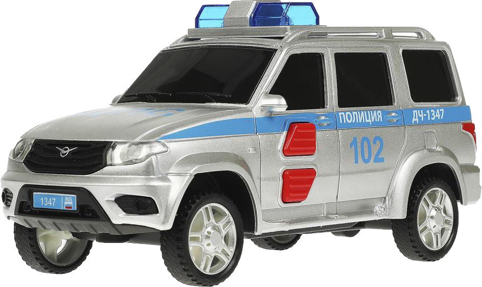 

Внедорожник Технопарк Uaz Патриот Полиция PATRIOTBLACK-15PLPOL-SL