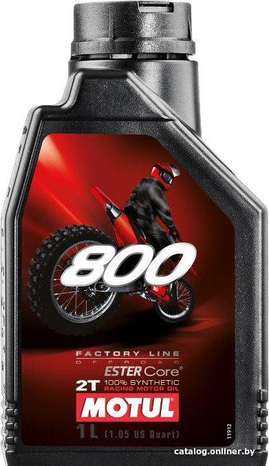 Моторное масло Motul 800 2T Factory Line Off Road Racing 1л