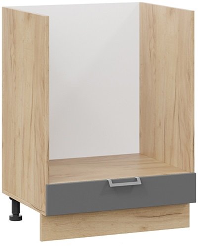 

Шкаф напольный Трия Белладжио 1Н6Б (дуб крафт золотой/софт графит)