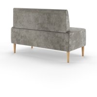 Диван MONOFIX Четт 2-хместный (микровелюр/жемчуг №02)