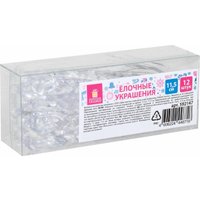 Елочная игрушка Золотая сказка Сосульки акриловые 592147 (12 шт) в Бресте