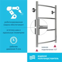 Полотенцесушитель Stelmix Дуга ВПС П4 400х600