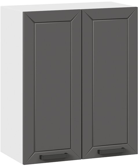 

Шкаф навесной Трия Лорас 1В6 (белый/холст вулкан)