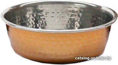 Миска Rosewood Deluxe Steel Hammered Copper Pet Bowl 06203