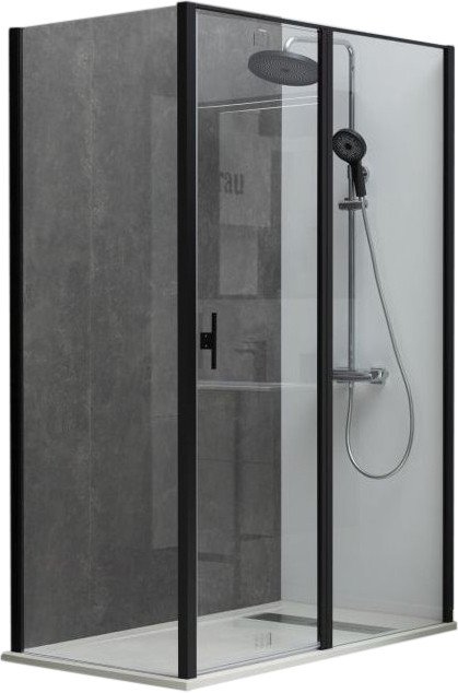 

Душевой уголок Allen Brau Priority 140x90 304240 (черный браш)