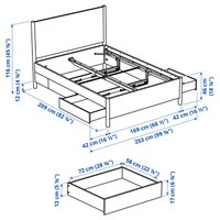 Кровать-тахта Ikea Tonstad 40489135
