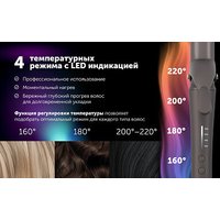 Конусная плойка Polaris PHS 3219Mi (графитовый)