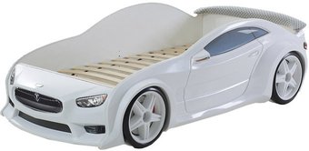 Кровать-машина Futuka kids Тесла EVO 192x98 (белый)